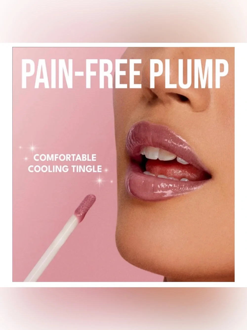 NIB Buxom Full-On Plumping Lip Polish Gloss in Sugar